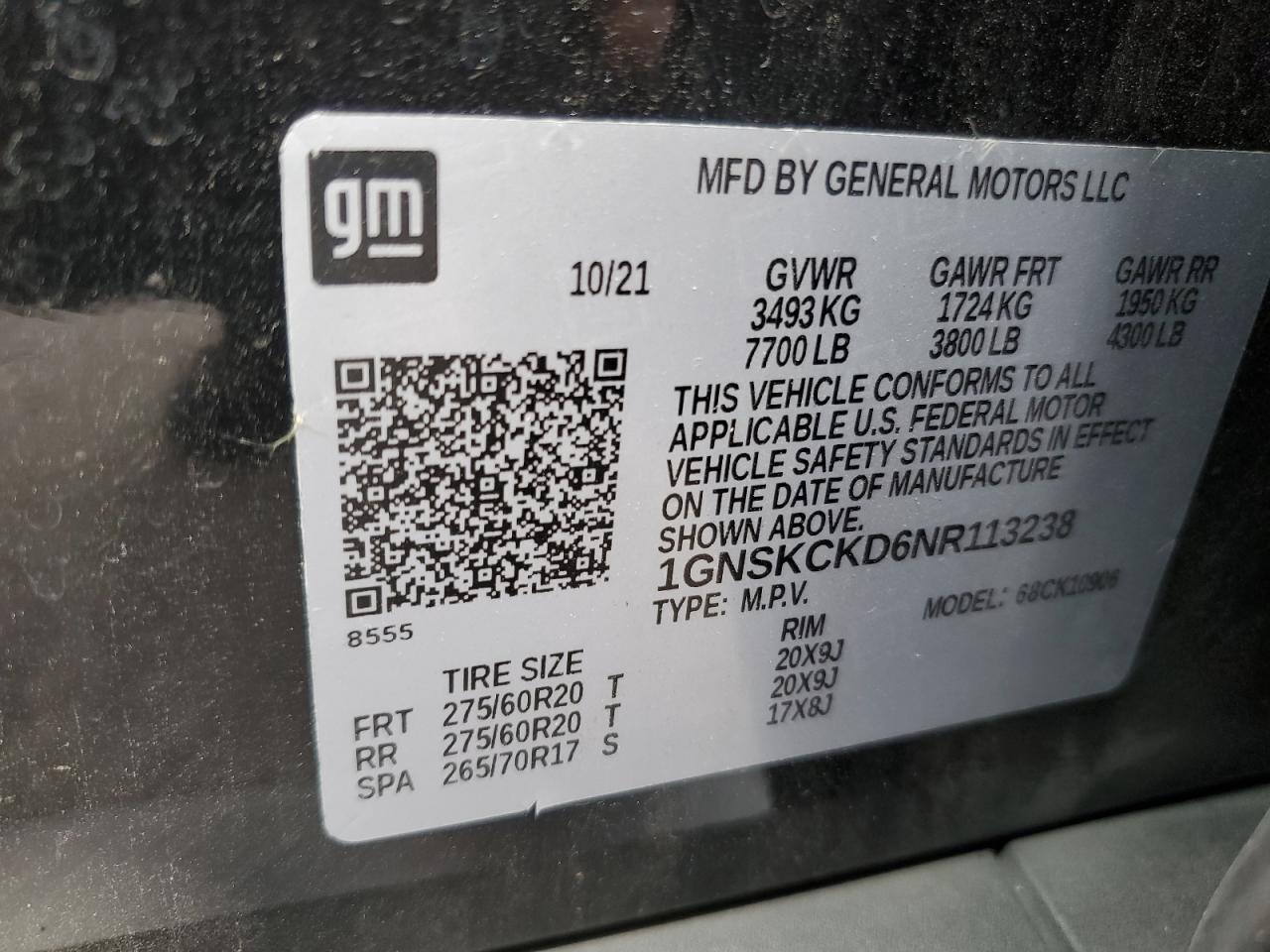 Chevrolet Suburban K1500 Lt