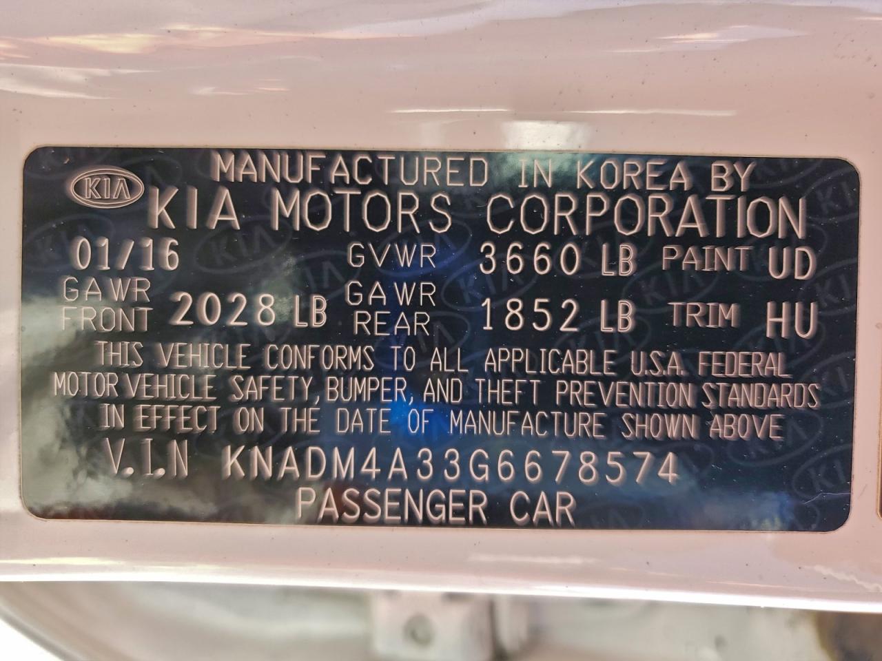 Kia Rio Lx