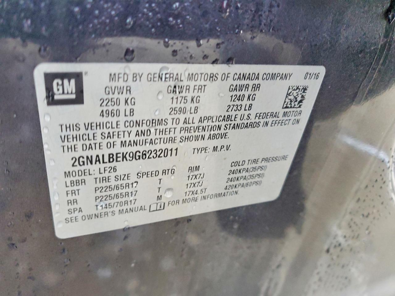 Chevrolet Equinox Ls