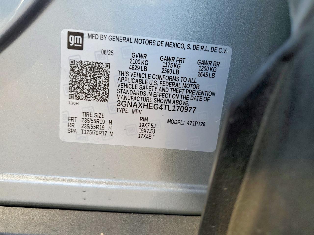 Chevrolet Equinox Lt