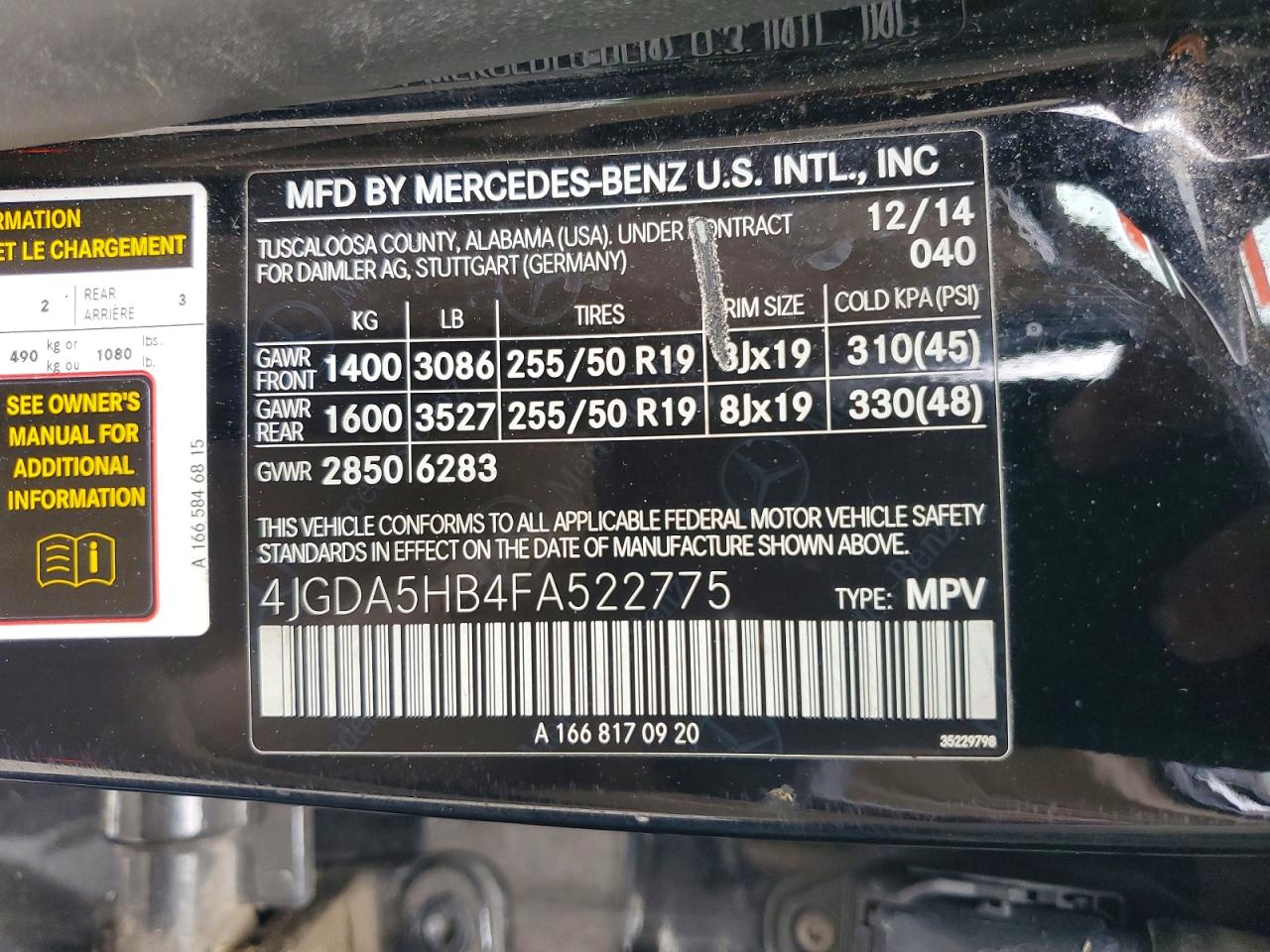 Mercedes-Benz M-Class 350 4matic