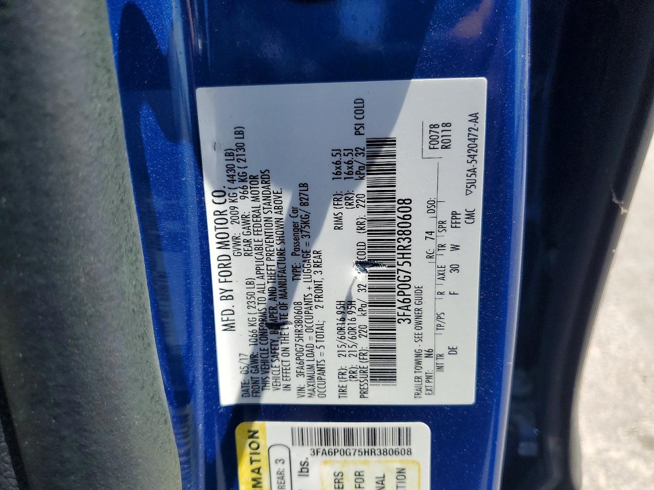 Ford Fusion S