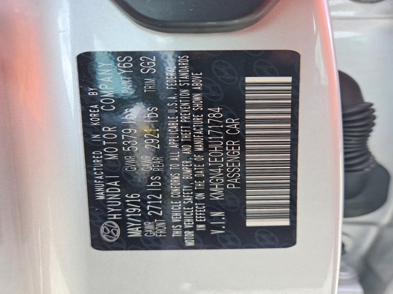 Genesis G80 3.8 3.8