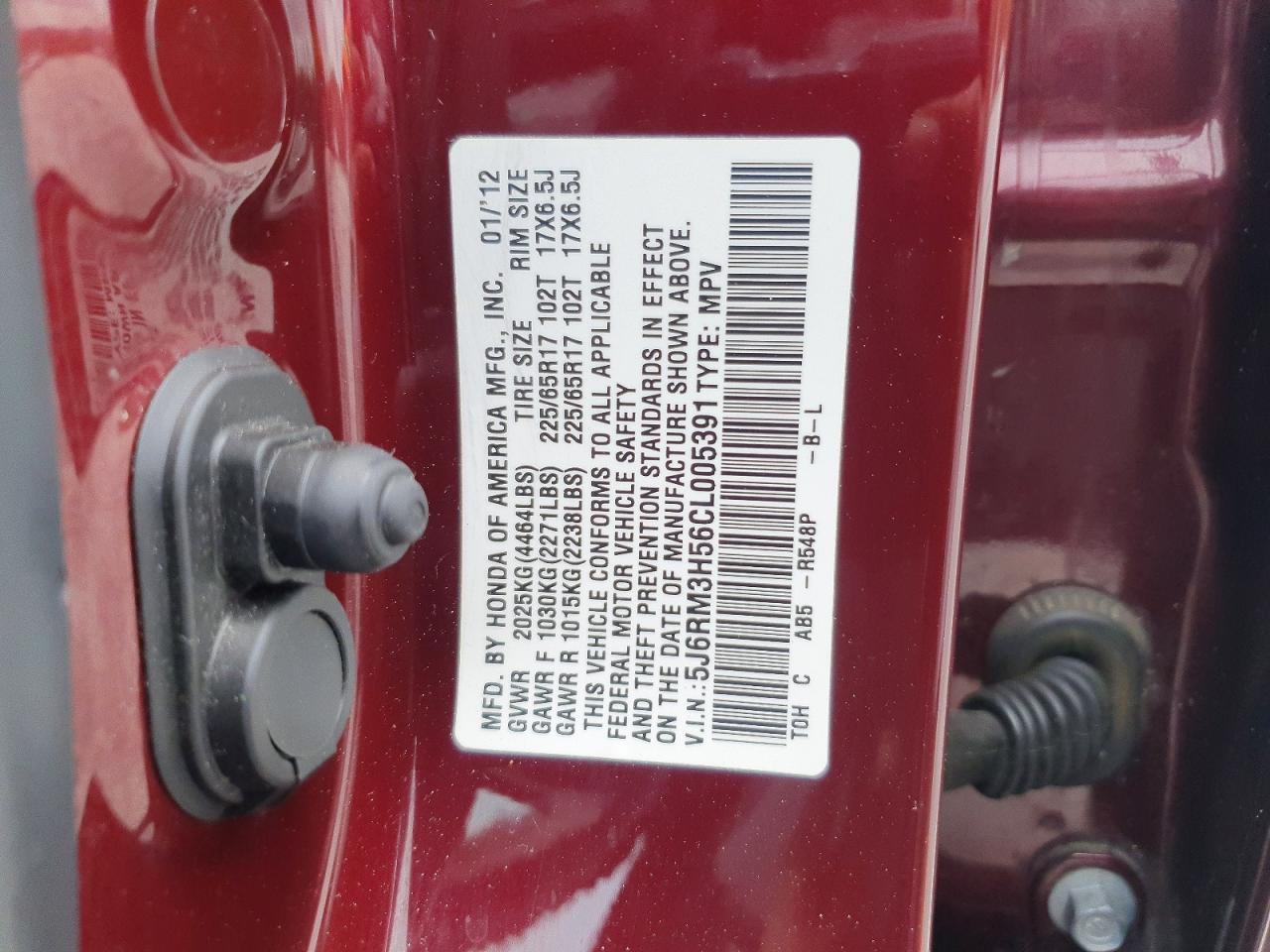 Honda Crv Ex