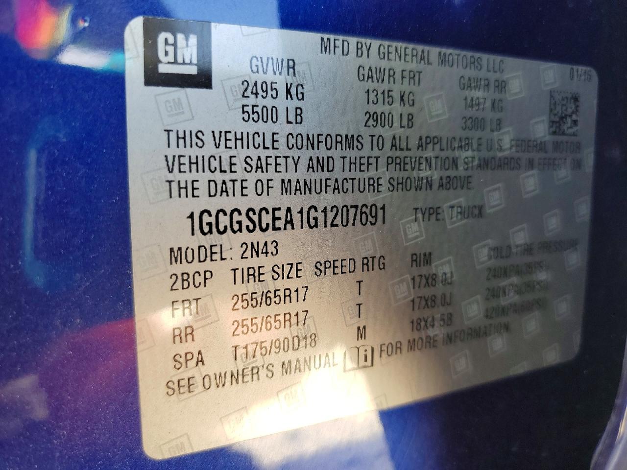 Chevrolet Colorado Lt
