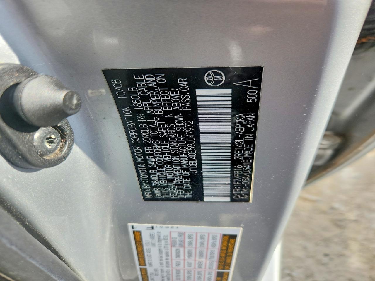 Toyota Corolla Le