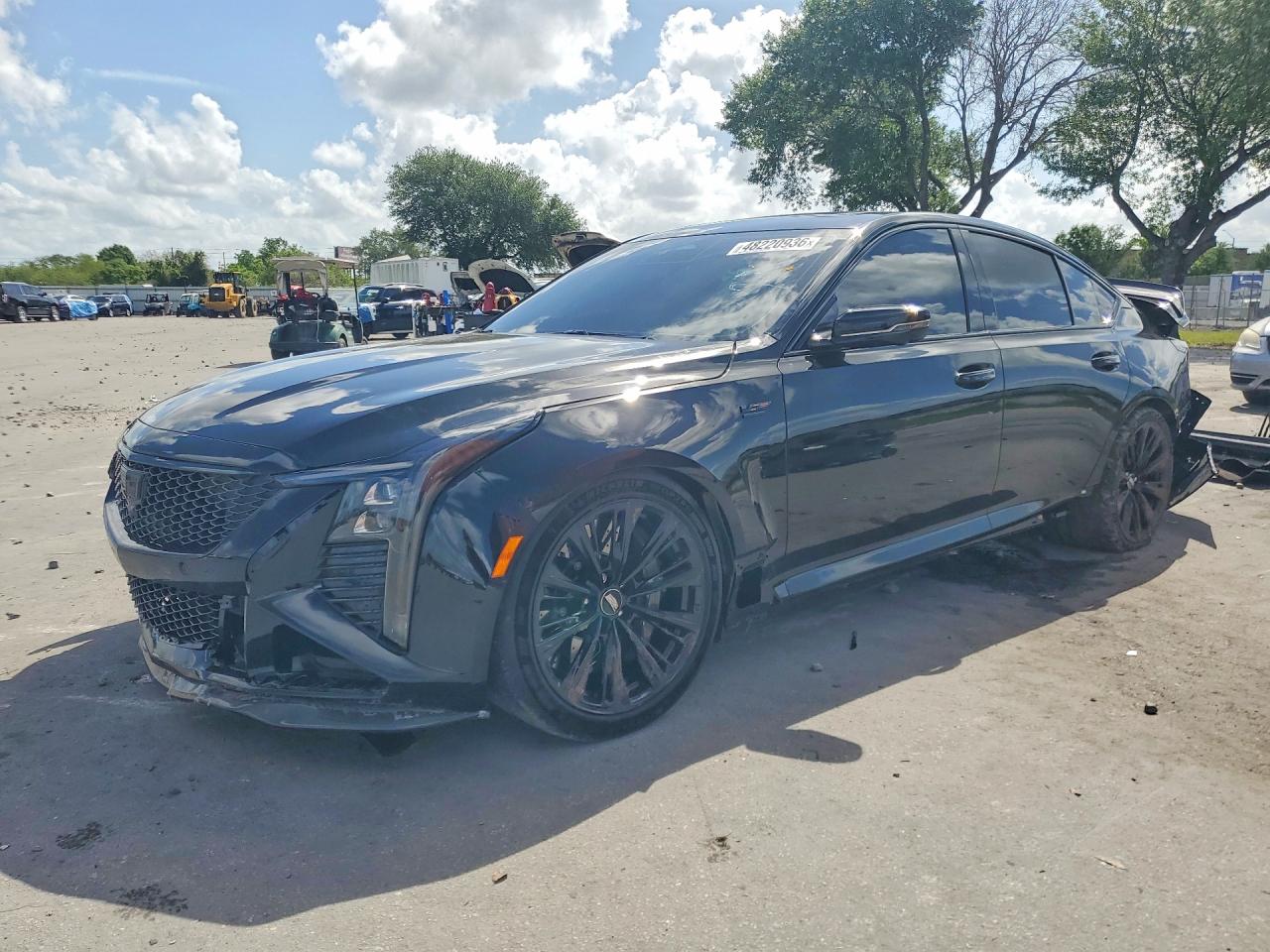 Salvage Cadillac Ct5-v Blac Image