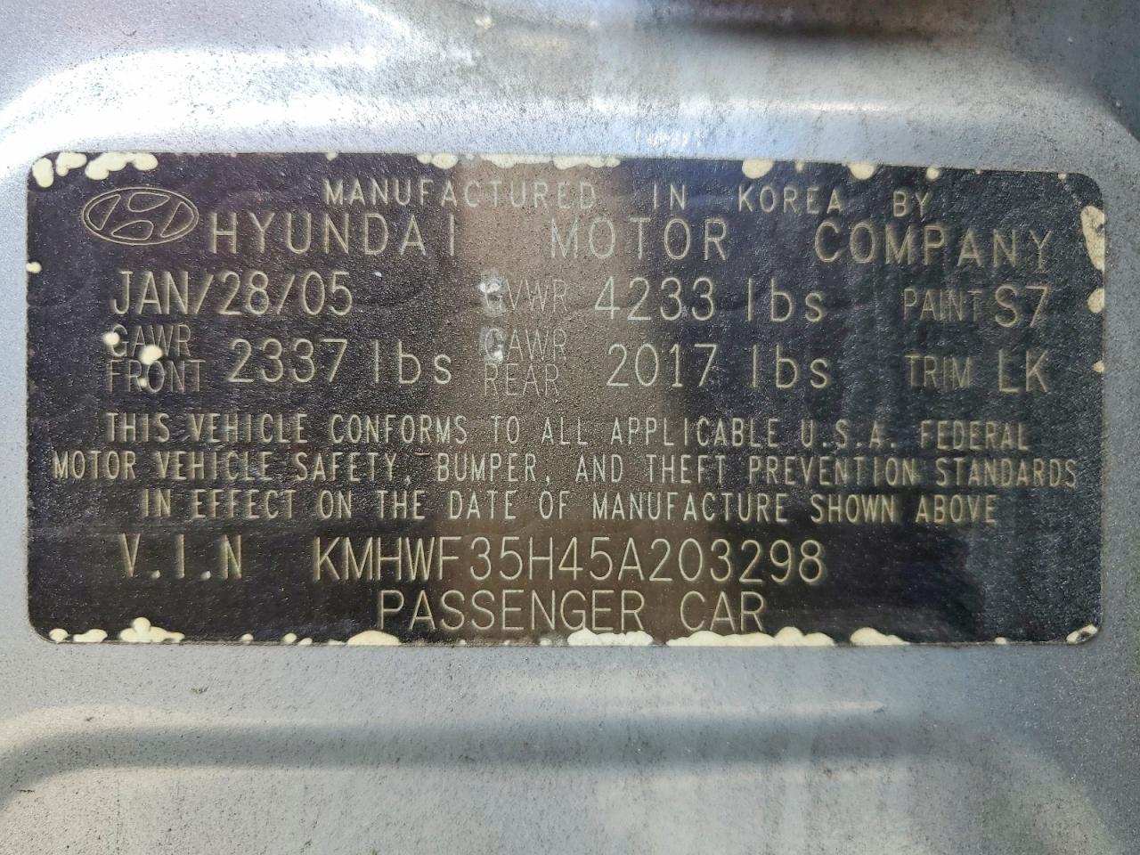 Hyundai SONATA Gls