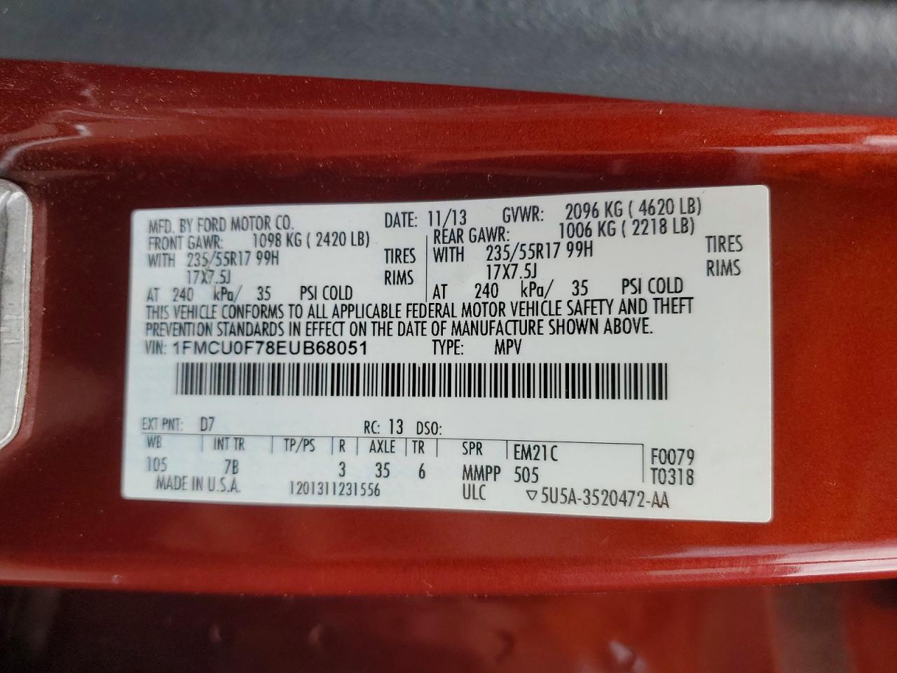 Ford Escape S