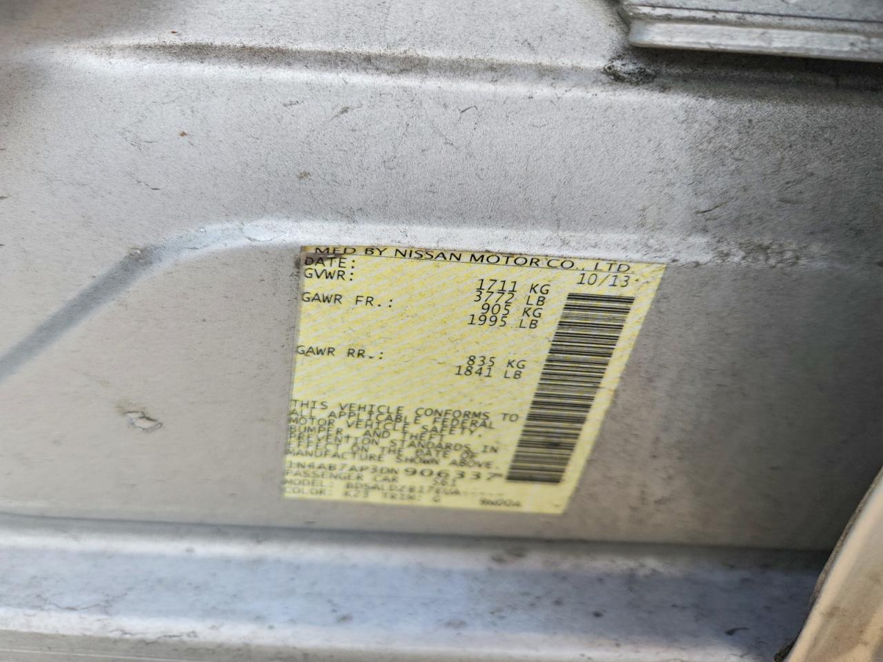Nissan Sentra Sv