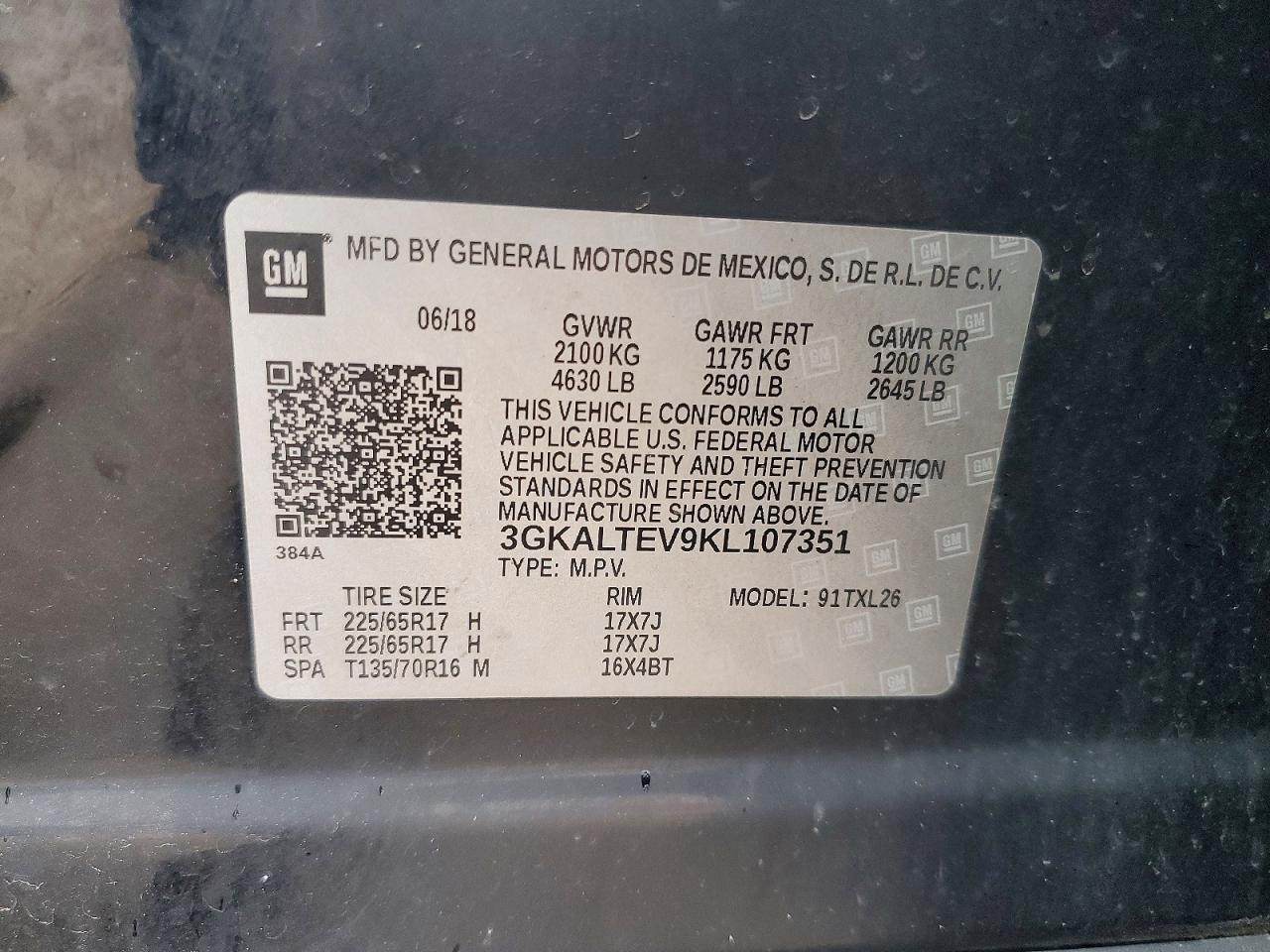 GMC Terrain Sle
