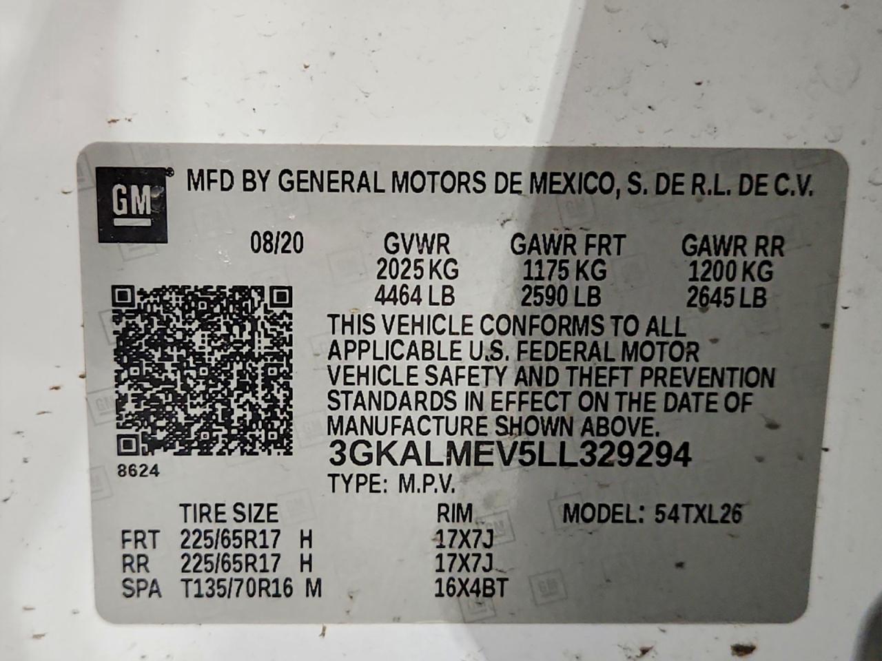 GMC Terrain Sle