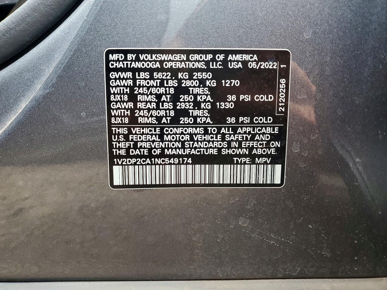 Volkswagen Atlas Se