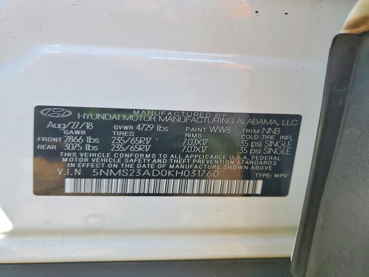 Hyundai SANTA FE Se