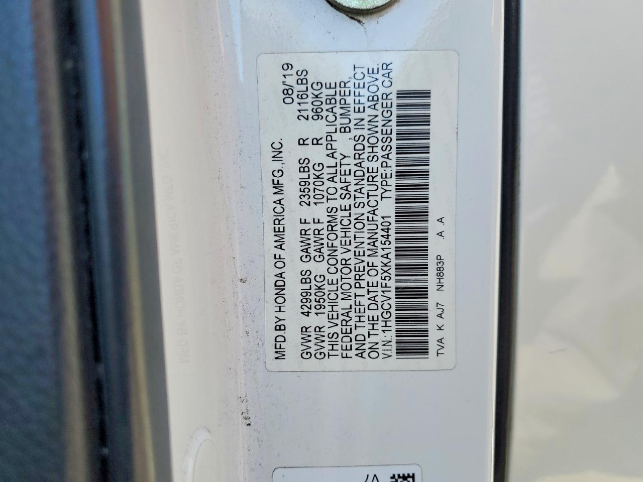 Honda Accord Exl