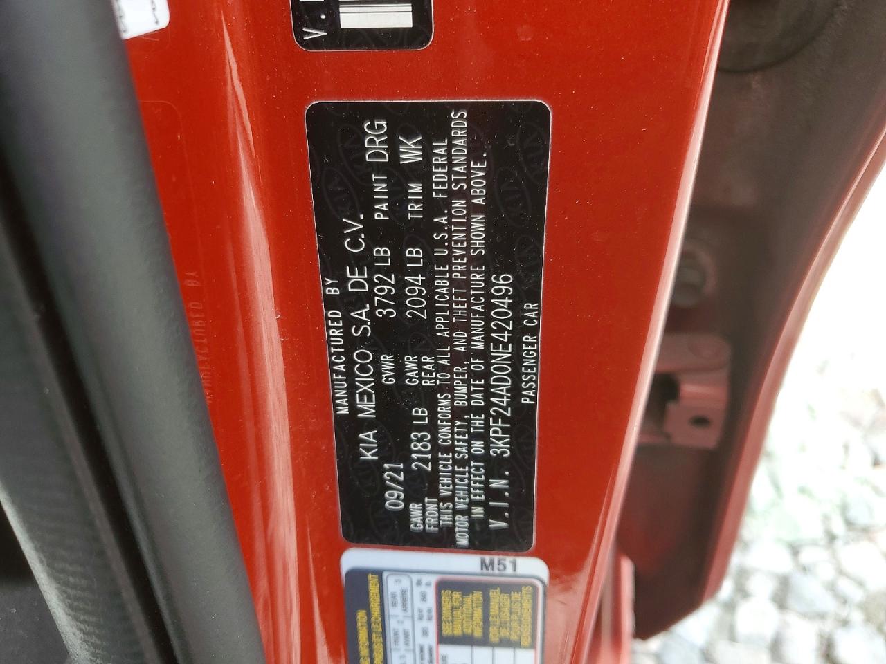 Kia Forte Lxs
