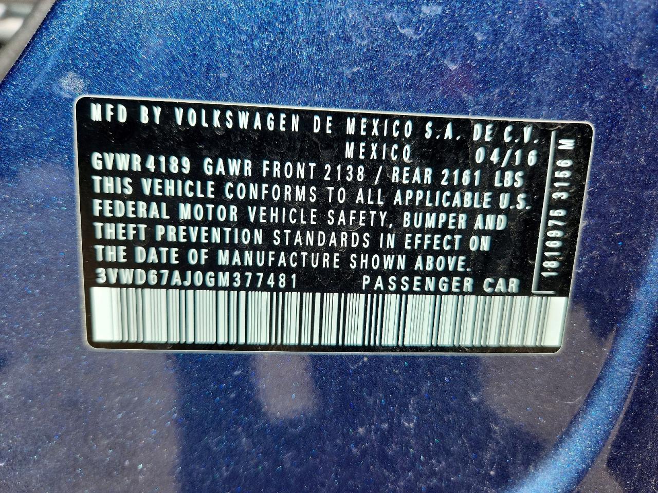 Volkswagen Jetta Se