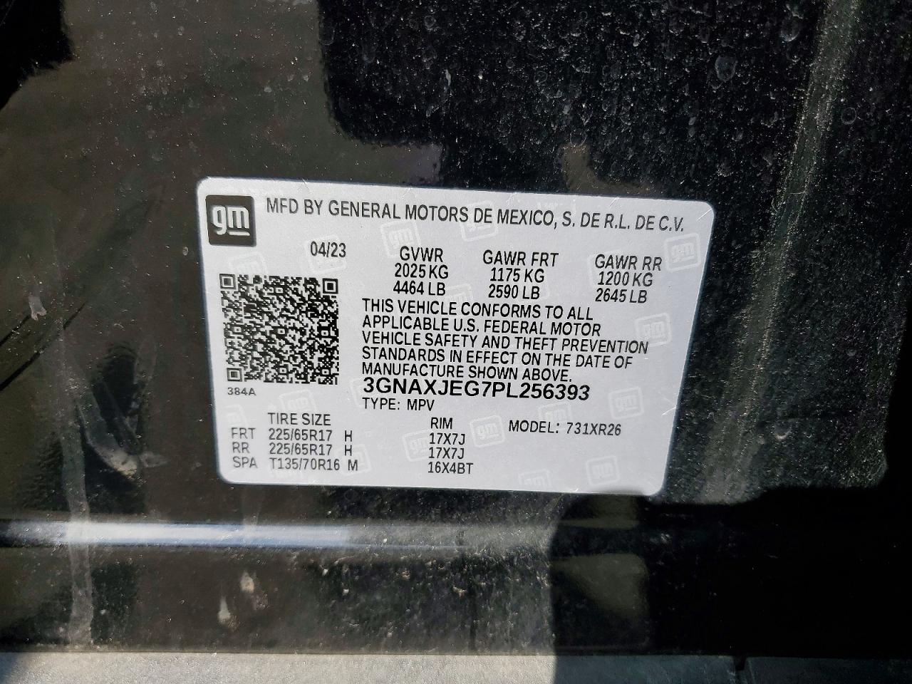 Chevrolet Equinox Lt