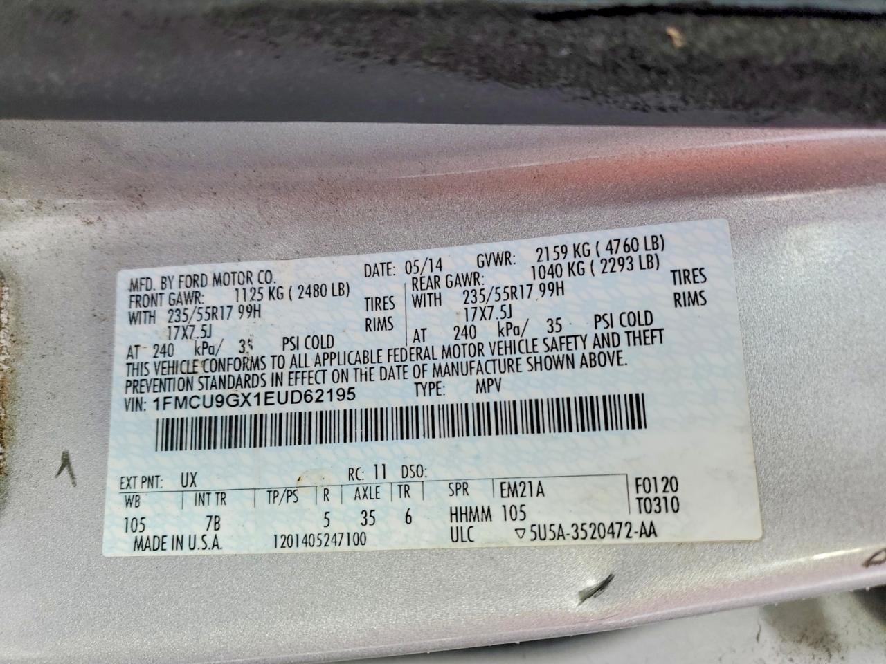 Ford Escape Se