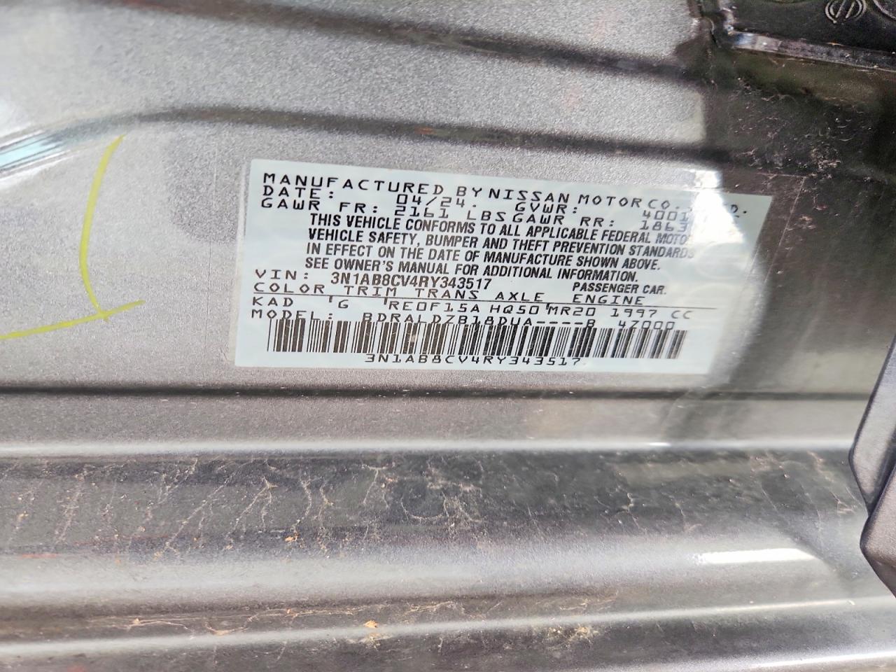 Nissan Sentra Sv