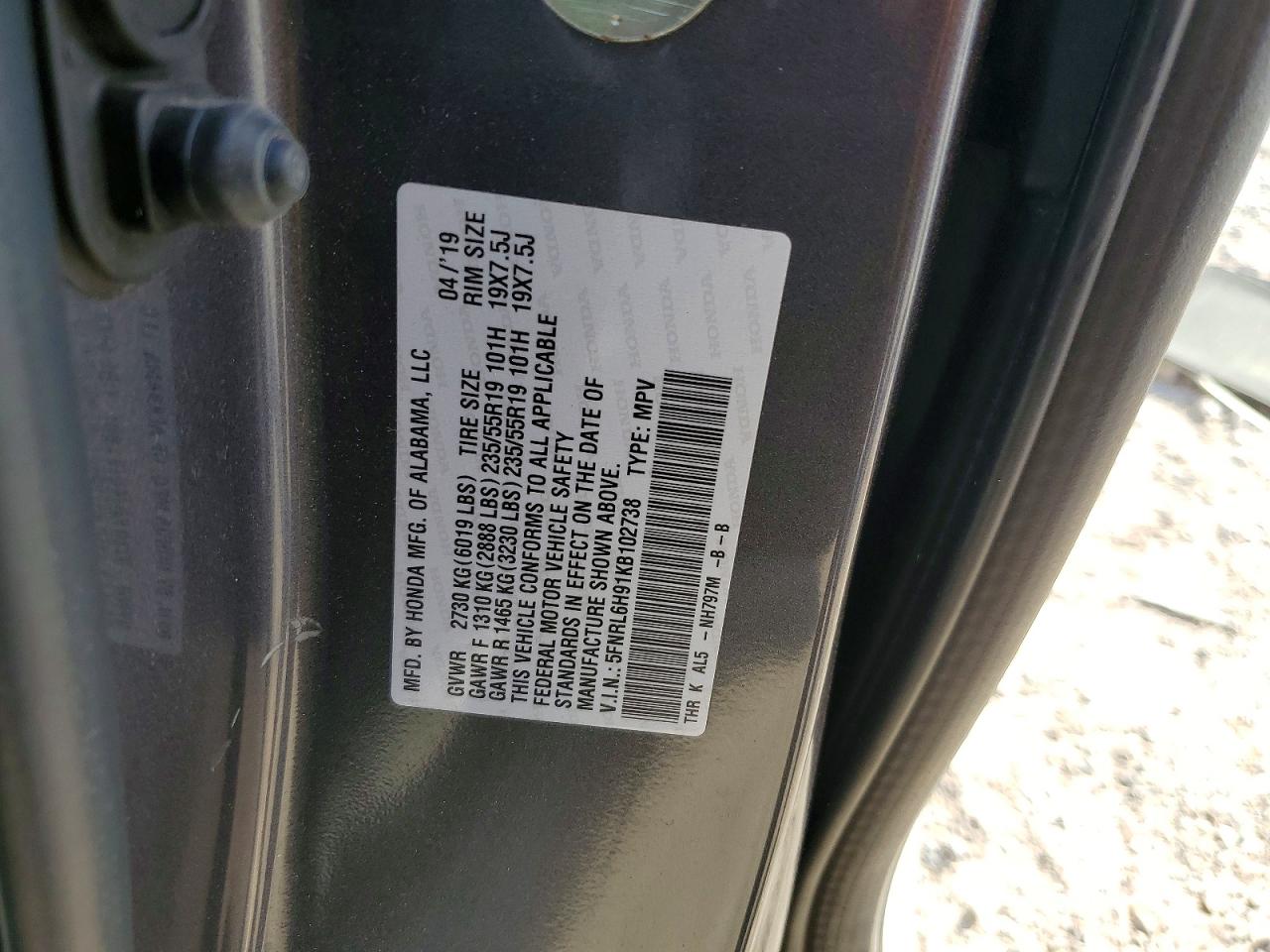 Honda Odyssey Elite