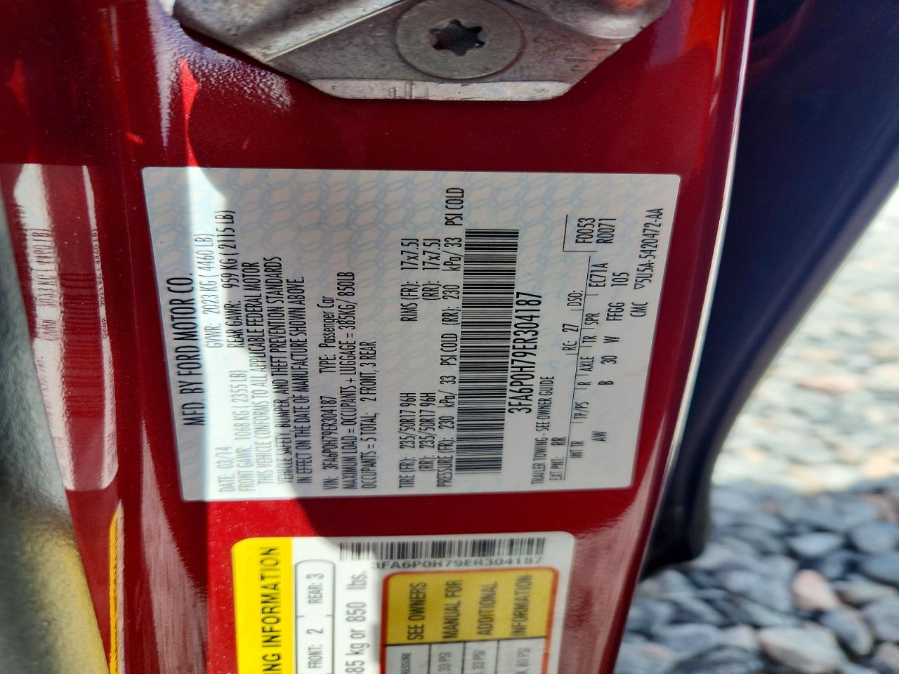 Ford Fusion Se
