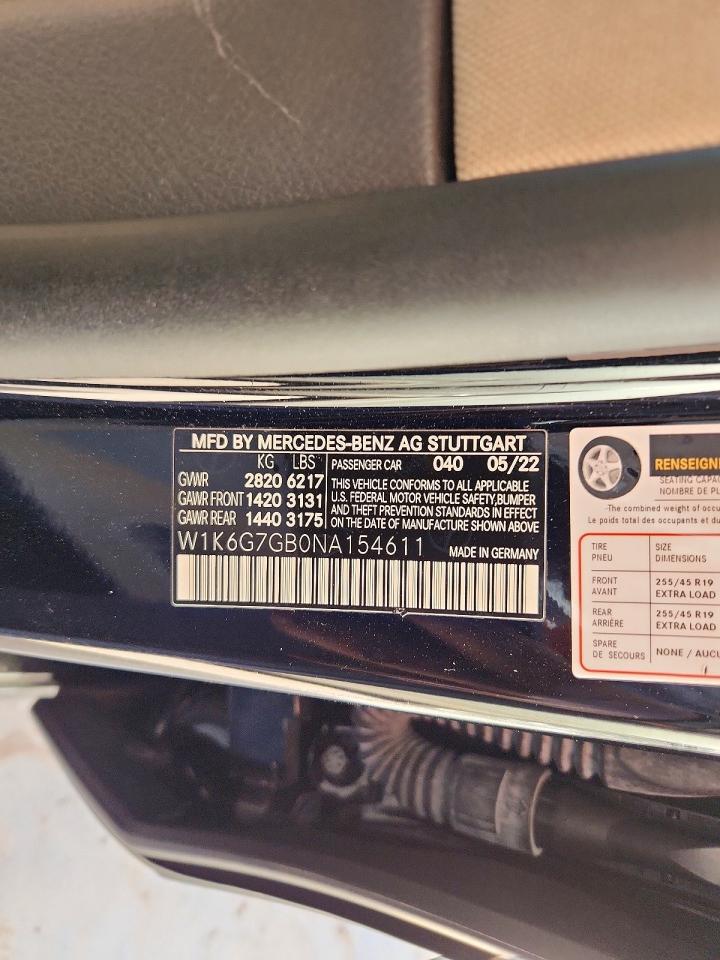 Mercedes-Benz S-Class 580 4matic