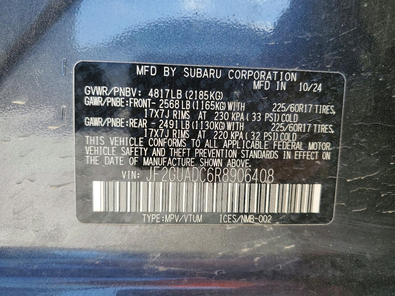 Subaru Crosstrek Premium