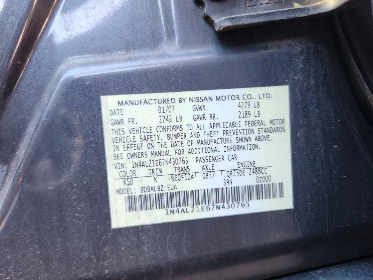 Nissan Altima 2.5
