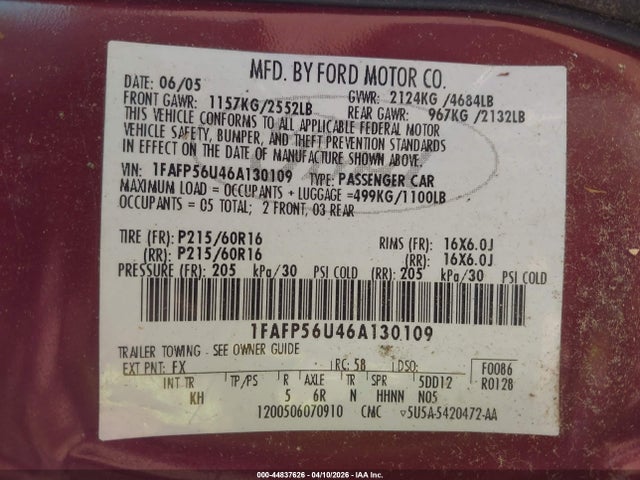 Ford Taurus Sel