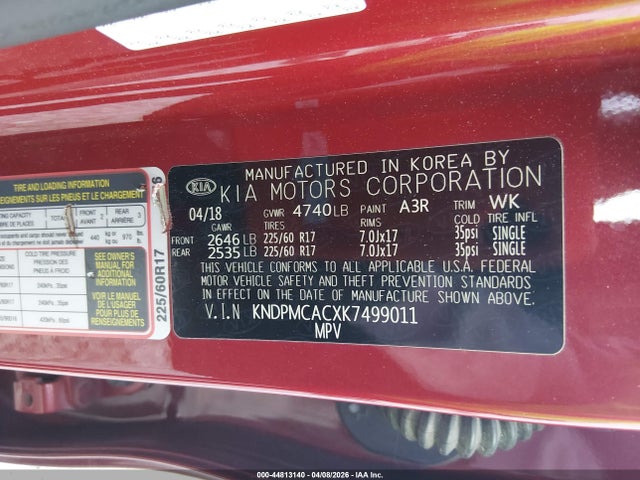Kia Sportage Lx