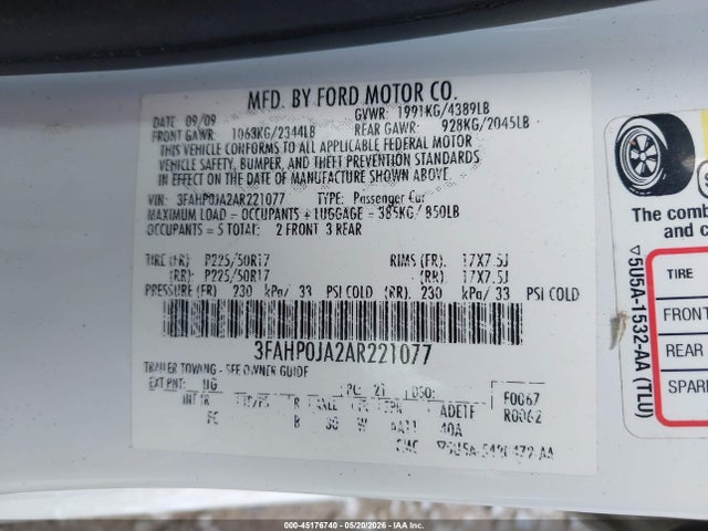 Ford Fusion Sel