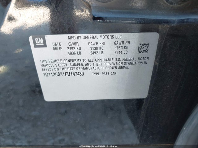 Chevrolet Impala 2lt