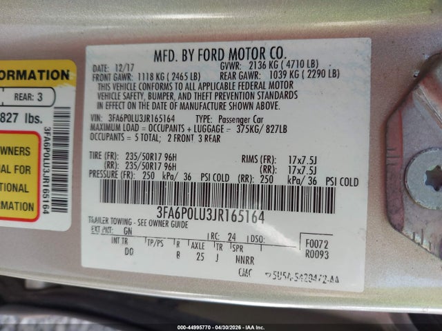 Ford Fusion Se