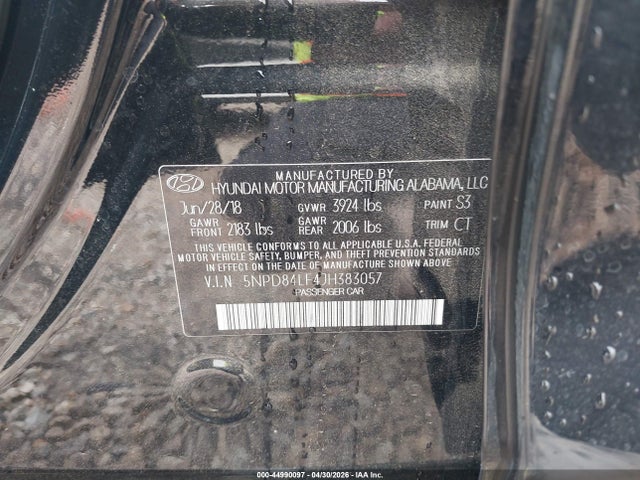 Hyundai ELANTRA Sel
