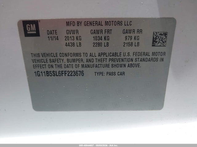 Chevrolet Malibu Ls