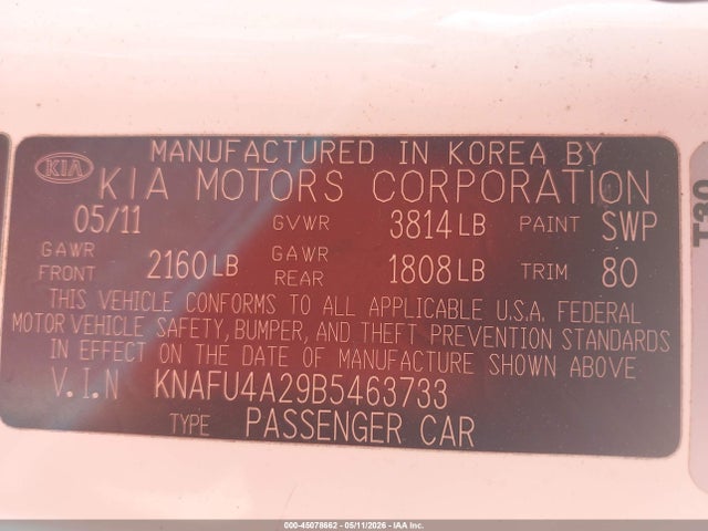Kia Forte Ex