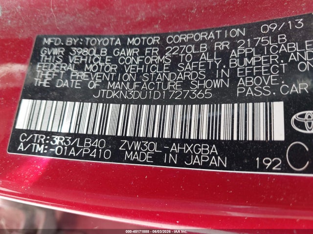 Toyota Prius Four
