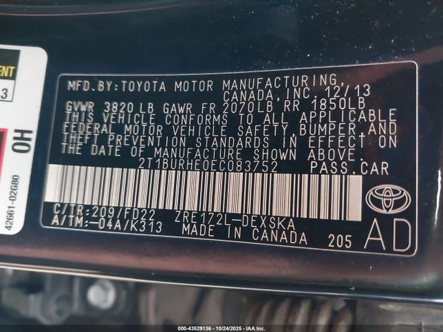 Toyota Corolla S Plus