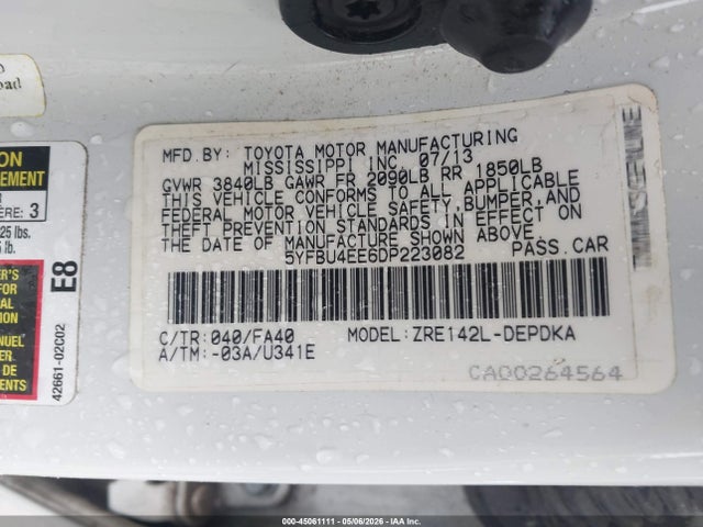 Toyota Corolla L