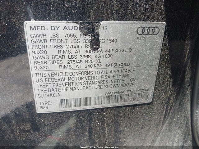 Audi Q7 3.0 Tdi Premium