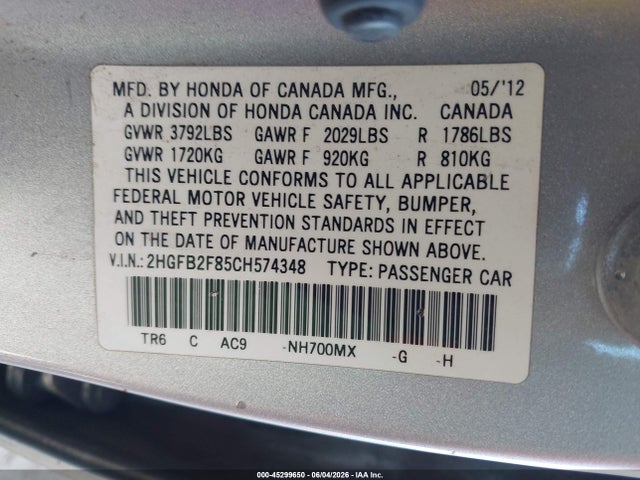 Honda Civic Ex