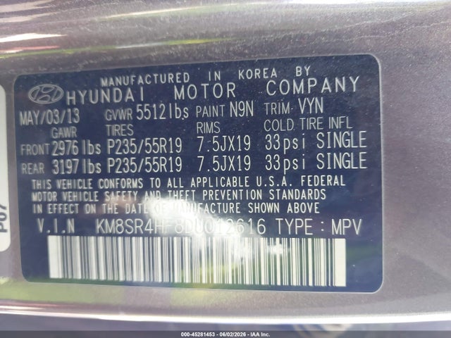 Hyundai SANTA FE Limited