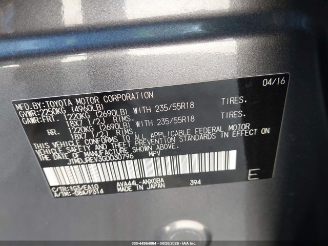 Toyota RAV4 Limited