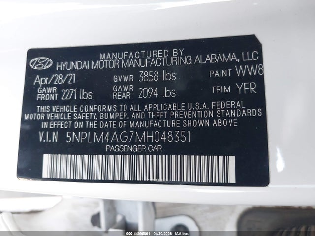 Hyundai ELANTRA Sel
