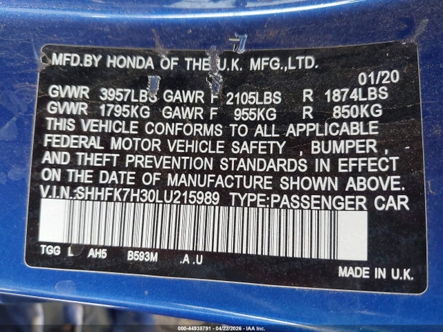 Honda Civic Lx