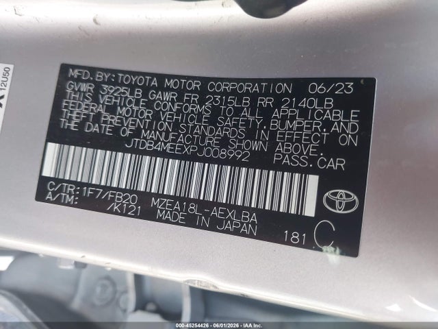 Toyota Corolla Le
