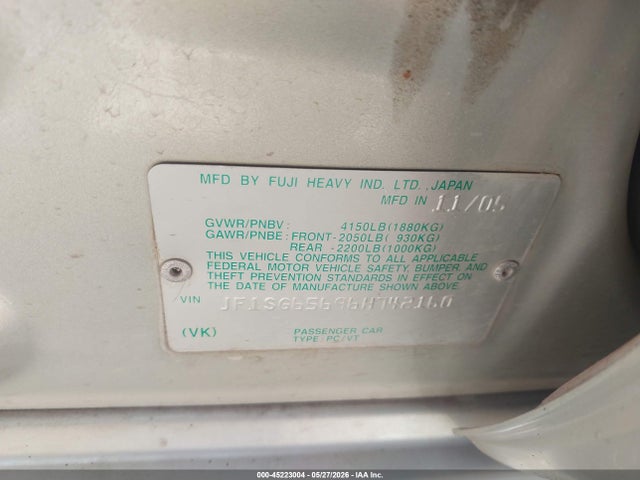Subaru Forester 2.5x