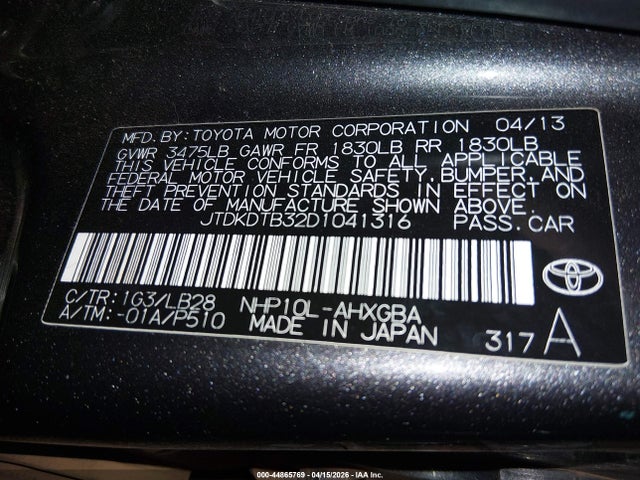 Toyota Prius c Four