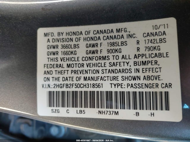 Honda Civic Lx